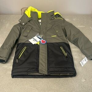 NWT Warm and Stylish Winter Coat Jacket with Removable Hood